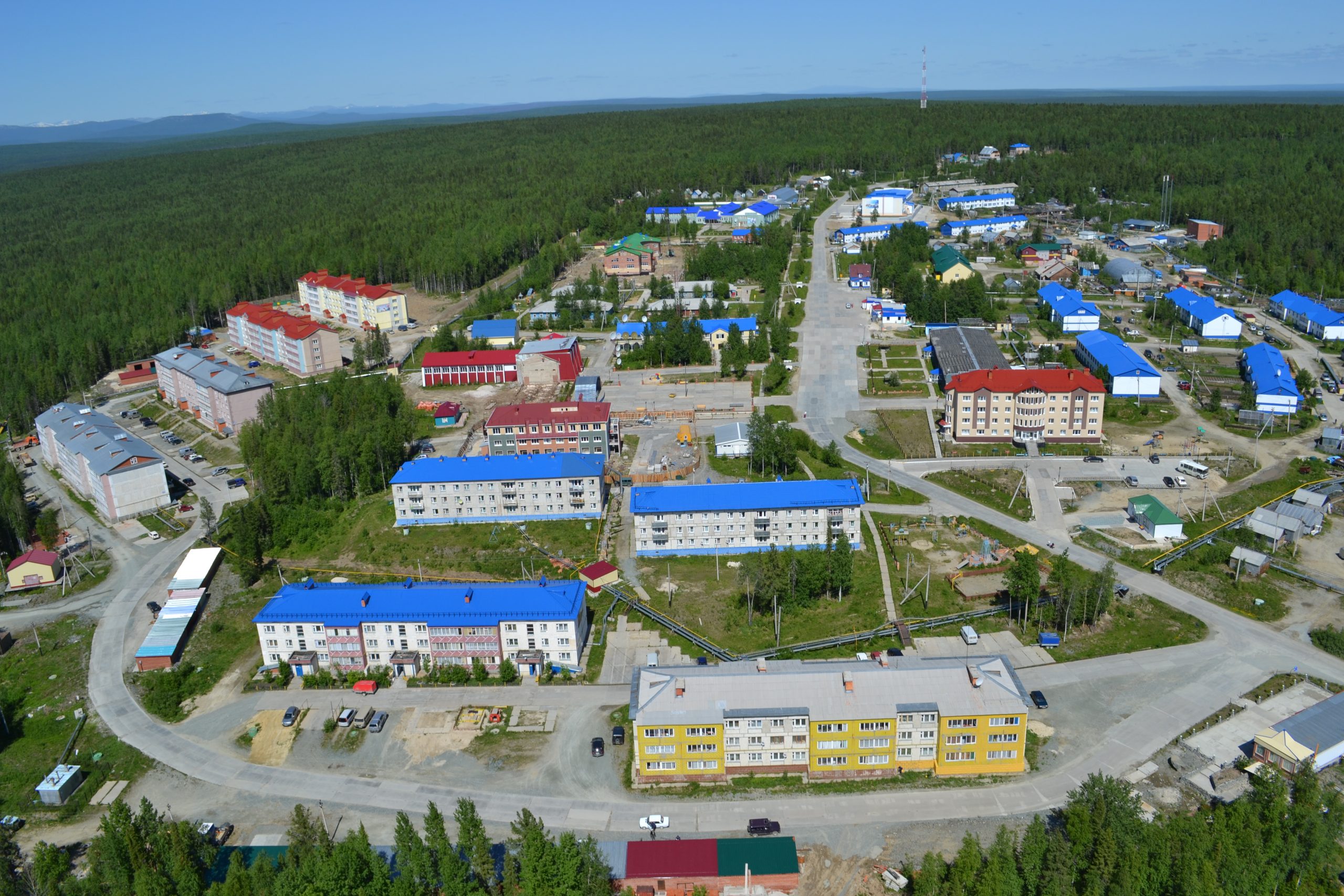 Посёлок Приполярный Берёзовский район Ханты-Мансийский автономный